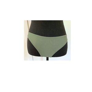 H&M Olive Green Ribbed Bikini Bottoms
